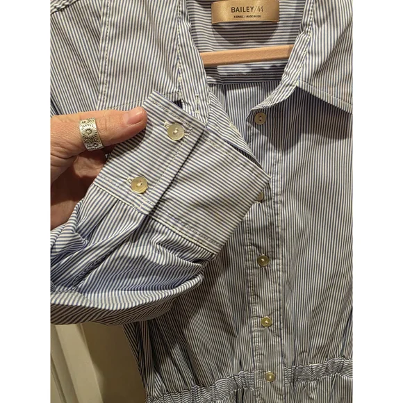 air force full service dress blues Bailey Denim Dress in Blue Denim main image 1
